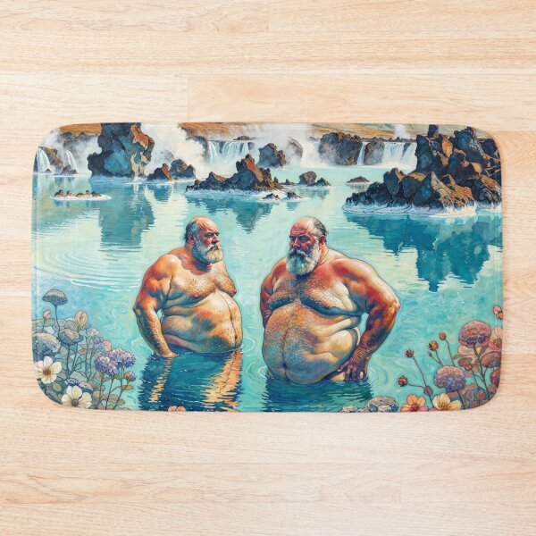 Item preview, Geothermal Gents: A Soak in Serenity designed and sold by EzFakeOven.