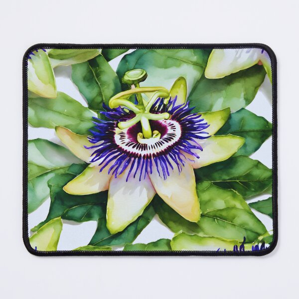 Item preview, Watercolor Passionflower designed and sold by colorvisionart.