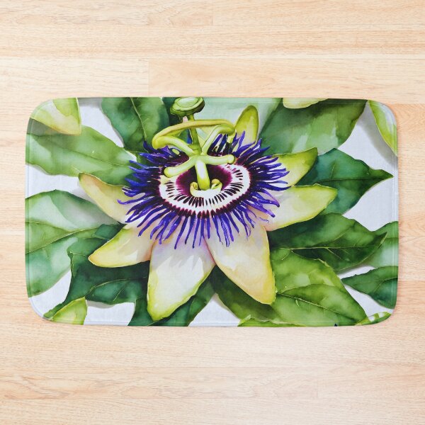 Item preview, Watercolor Passionflower designed and sold by colorvisionart.