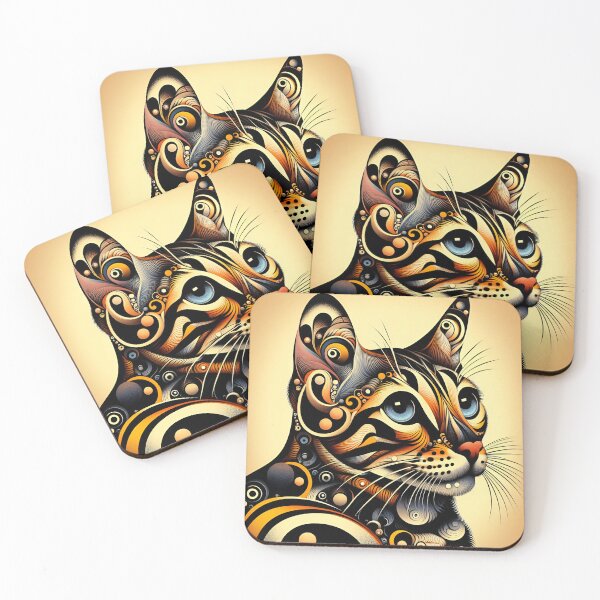 Item preview, Bengal Illumination: Artistic Brilliance designed and sold by BastKittyStore.