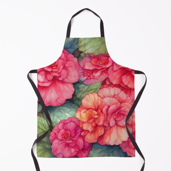 Aperçu de l'œuvre Aquarelle Bégonia Bliss créée et vendue par colorvisionart.
