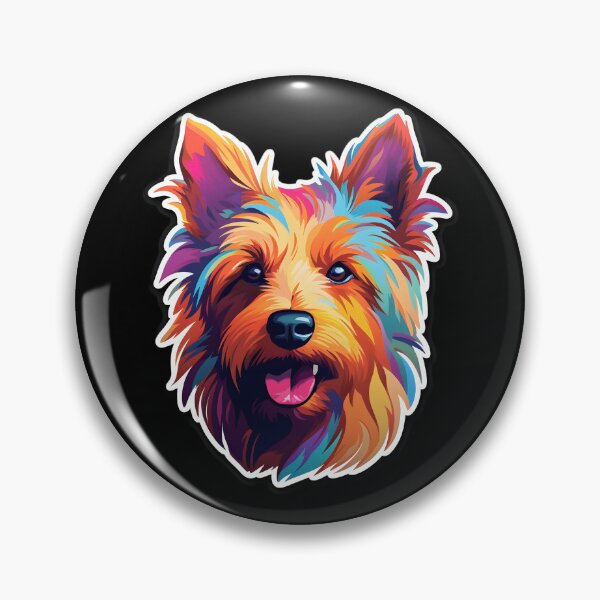 Item preview, Australian Terrier in WPAP style designed and sold by CUTEDOGGIEZ.