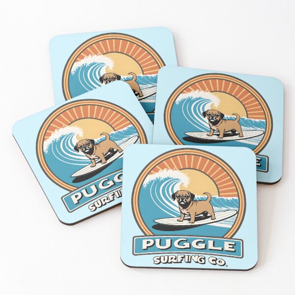 Item preview, Puggle Surfing Co. designed and sold by Ben Del Vacchio.