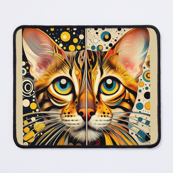 Item preview, Bengal Reverie: Artistic Whirlwind designed and sold by BastKittyStore.