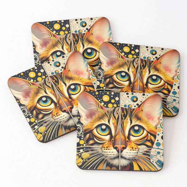 Item preview, Bengal Reverie: Artistic Whirlwind designed and sold by BastKittyStore.