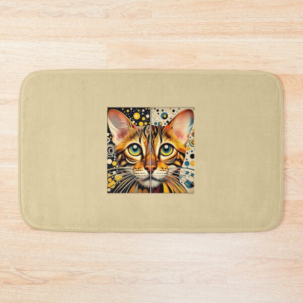 Item preview, Bengal Reverie: Artistic Whirlwind designed and sold by BastKittyStore.
