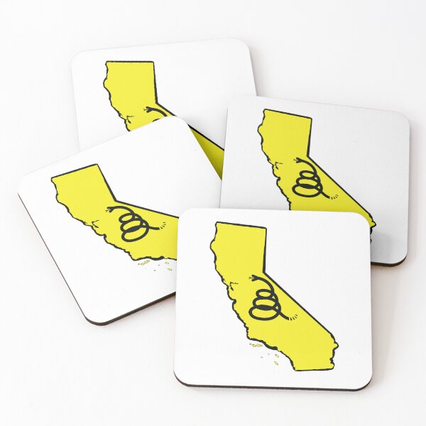 Item preview, DONT TREAD ON ME - Modern Gadsden Snake Flag CALIFORNIA designed and sold by pelagio.