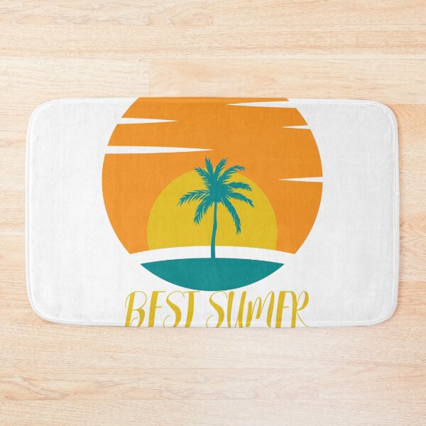 Item preview, BEST SUMMER- PALM TREES designed and sold by BLACK DESIGNER⭐⭐⭐⭐⭐.