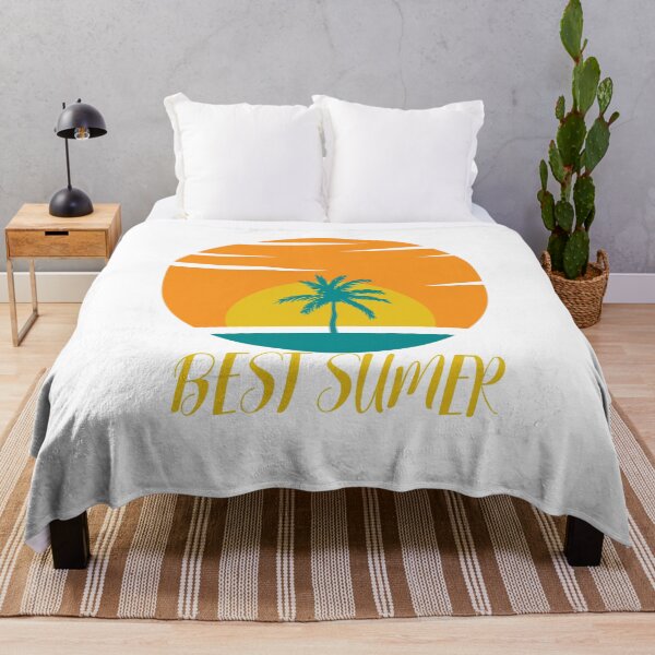 Item preview,  BEST SUMMER- PALM TREES designed and sold by BLACK DESIGNER⭐⭐⭐⭐⭐.