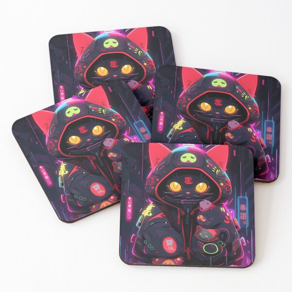 Item preview, Kuro in Neon City designed and sold by Newbie Art.