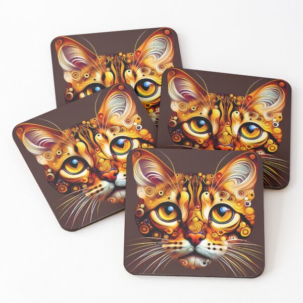 Item preview, Bengal Whimsy: Artistic Delight designed and sold by BastKittyStore.