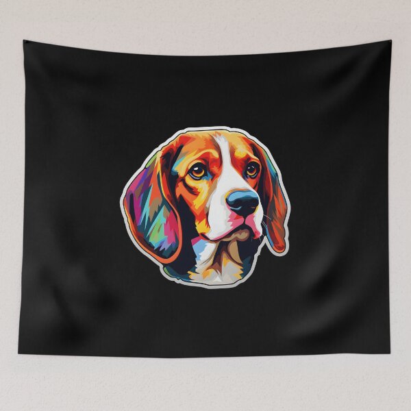 Item preview, Beagle in WPAP style designed and sold by CUTEDOGGIEZ.