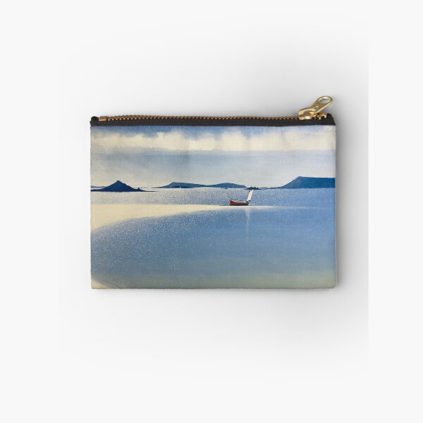 Item preview, Red fishing boat Tresco sandbar designed and sold by soundy.