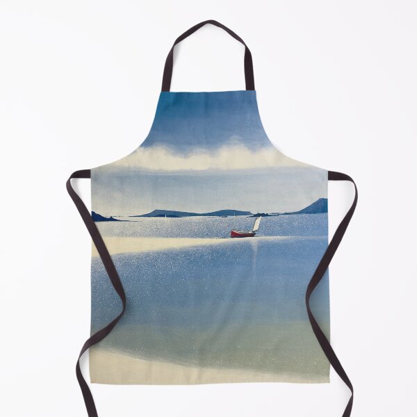 Item preview, Red fishing boat Tresco sandbar designed and sold by soundy.