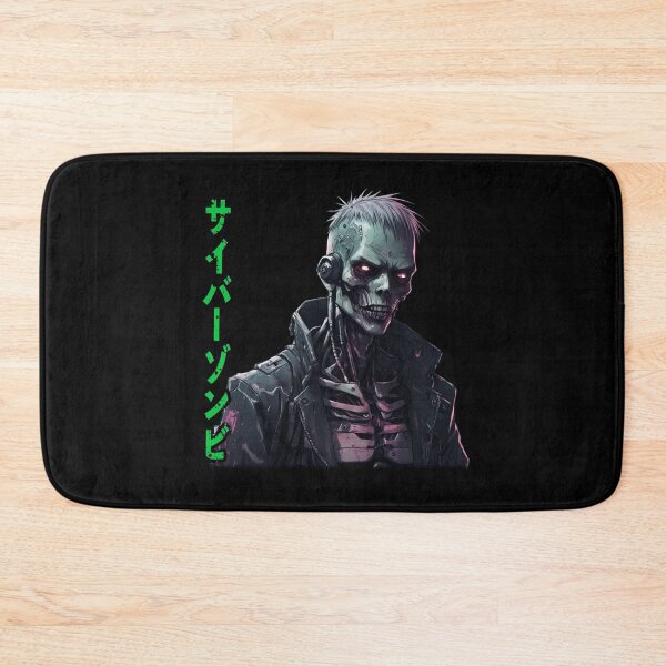 Item preview, Cyber Zombie Kanji, Techno Undead, Cyberpunk designed and sold by Burn-Ego.