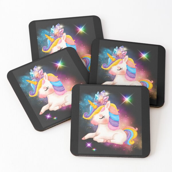 Item preview, Cute Baby Unicorn With Jewels Colorful Design designed and sold by EarthArtDesigns.