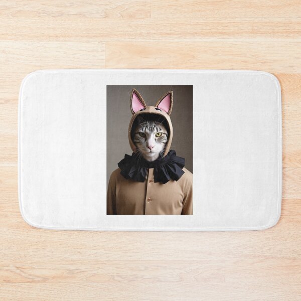 Item preview, Stylish Cat: Feline Elegance with a Sophisticated Hat designed and sold by Zooartia.