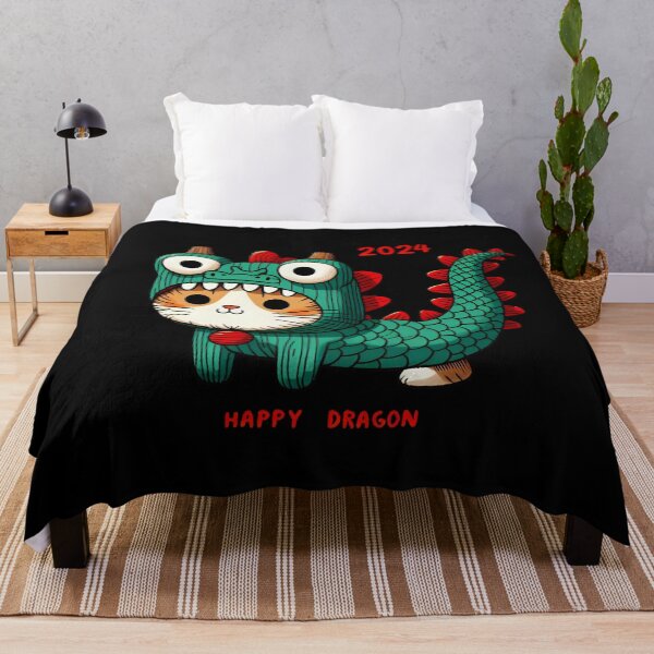 Item preview, Happy Dragon 2024 designed and sold by SneakkiArt.