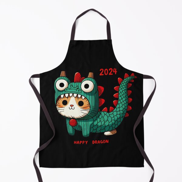 Item preview, Happy Dragon 2024 designed and sold by SneakkiArt.
