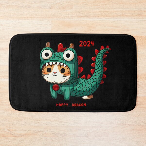 Item preview, Happy Dragon 2024 designed and sold by SneakkiArt.