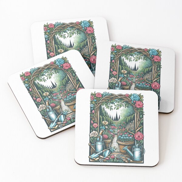 Item preview, Seasonal Gardening Delight: Blooms, Harvests, and Green Joy designed and sold by Top-Bot.
