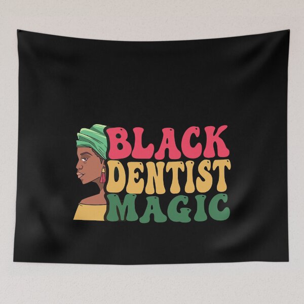 Item preview, Black History Month, Black Dentist Magic, Best Gift for black History Month designed and sold by ArtByKatti.