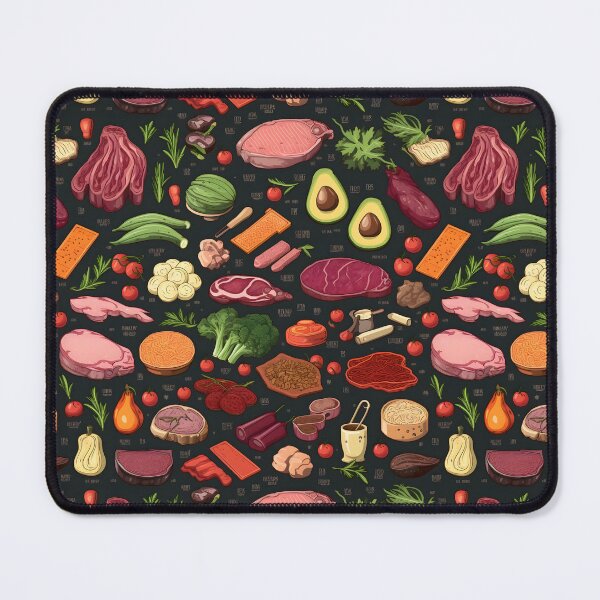 Item preview, Keto. Friendly Euphoria: Seamless Pattern designed and sold by VoyteksDesigns.