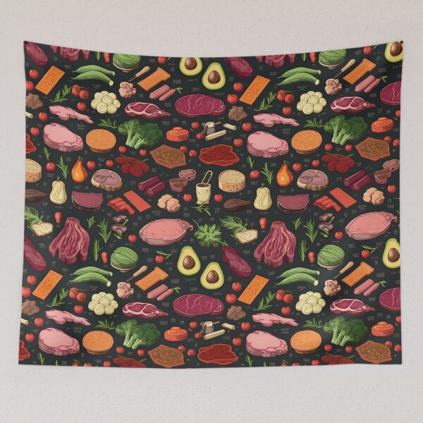 Item preview, Keto. Friendly Euphoria: Seamless Pattern designed and sold by VoyteksDesigns.