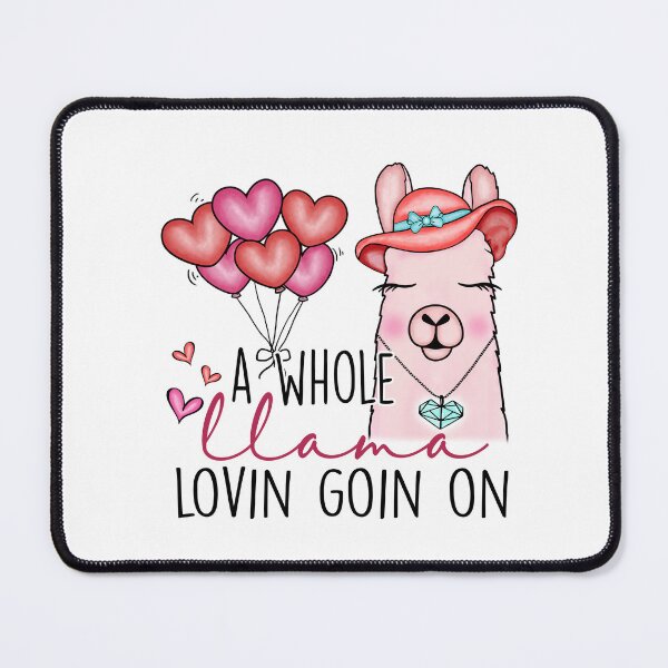 Item preview, Pink Alpaca Llama Valentine's Day Hippie Boho Bohemian designed and sold by Nicole Creates.