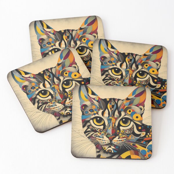 Item preview, Bengal Kaleidoscope: Artistic Fusion designed and sold by BastKittyStore.