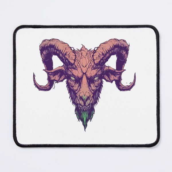 Item preview, Old horned goat designed and sold by TheRealmWithin.