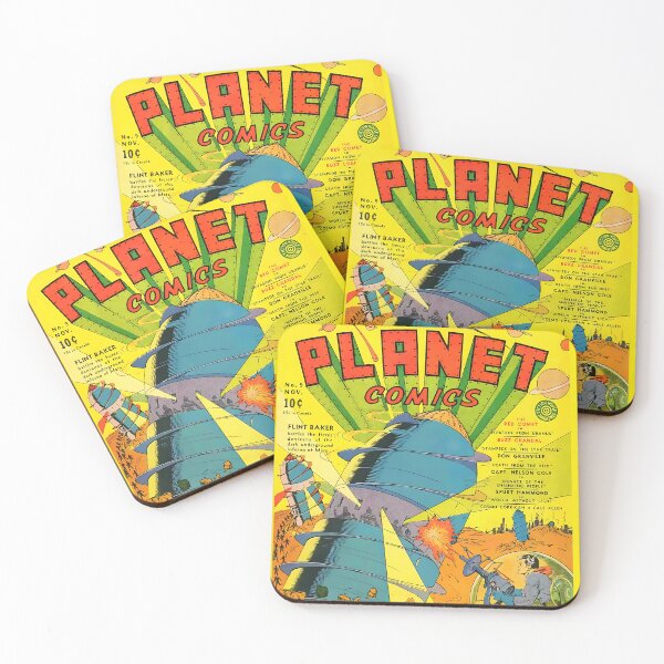 Item preview, Planet Comics #9 1940 Sci-fi Comic Book | vintage designed and sold by ArchimedesPrime.