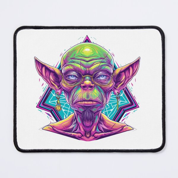Item preview, Psychodelic human - alien designed and sold by TheRealmWithin.
