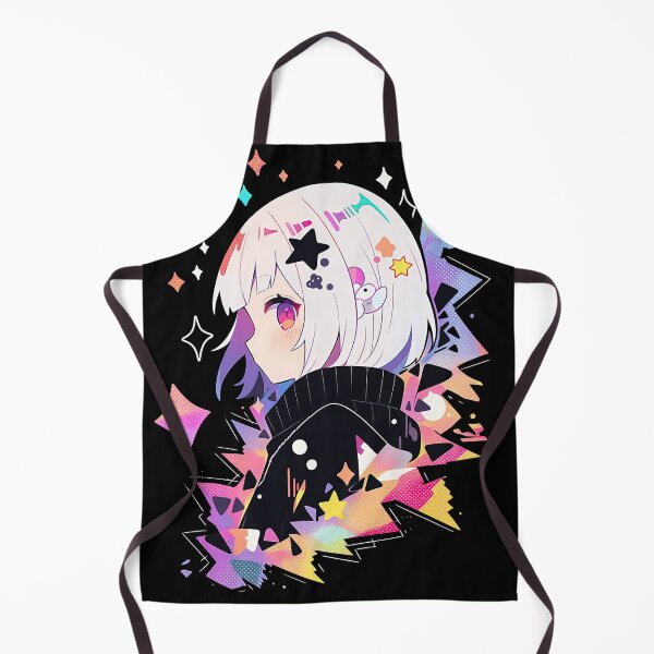 Item preview, Glitter Lea Anime Sticker designed and sold by AIbrushedHamlet.