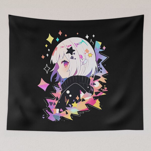 Item preview, Glitter Lea Anime Sticker designed and sold by AIbrushedHamlet.