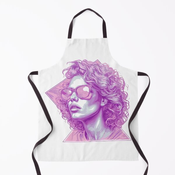 Item preview, Purple girl with glasses designed and sold by TheRealmWithin.