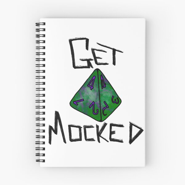 Item preview, Get Mocked (green and purple) designed and sold by VixiesVisuals.