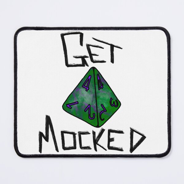Item preview, Get Mocked (green and purple) designed and sold by VixiesVisuals.