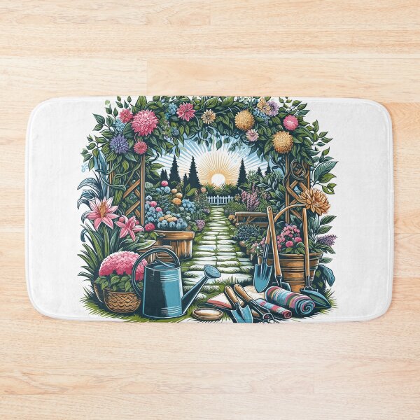 Item preview, Seasonal Gardening Delight: Blooms, Harvests, and Green Joy designed and sold by Top-Bot.