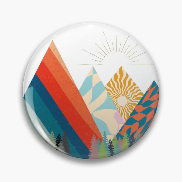Item preview, Colorful mountains designed and sold by LMK2009.