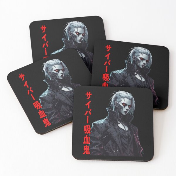 Item preview, Cyber-Vampire Kanji, Techno Goth, Cyberpunk designed and sold by Burn-Ego.
