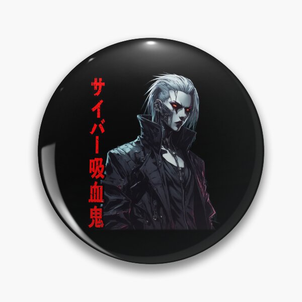 Item preview, Cyber-Vampire Kanji, Techno Goth, Cyberpunk designed and sold by Burn-Ego.