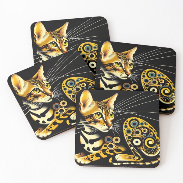 Item preview, Whimsical Bengal Tales: Artistic Prowess designed and sold by BastKittyStore.
