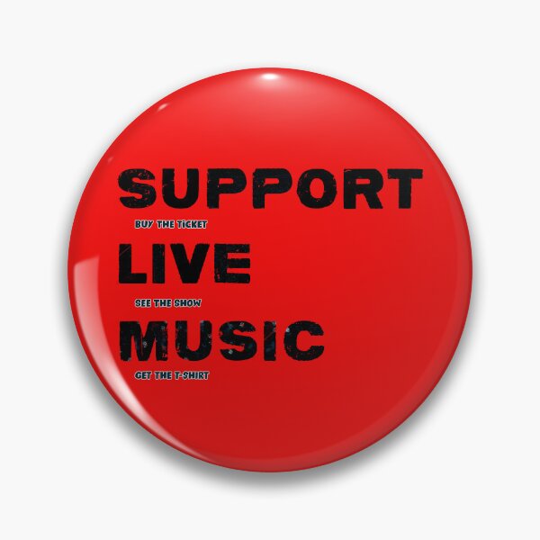 Item preview, Support Live Music. Buy the Ticket, see the show, get the tshirt designed and sold by barefootmk.
