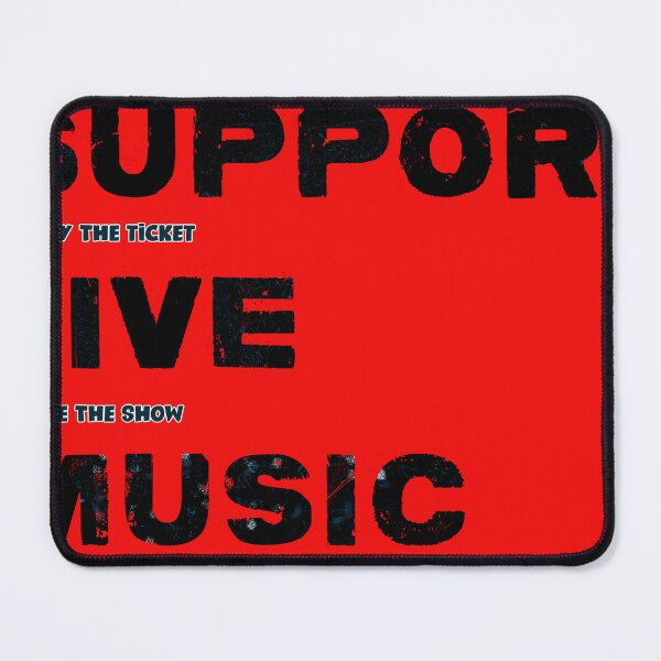 Item preview, Support Live Music. Buy the Ticket, see the show, get the tshirt designed and sold by barefootmk.