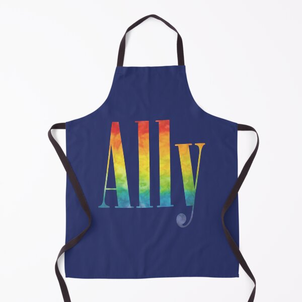 Item preview, Proud Ally Rainbow Text Design LGBT Support designed and sold by kakarikihill.
