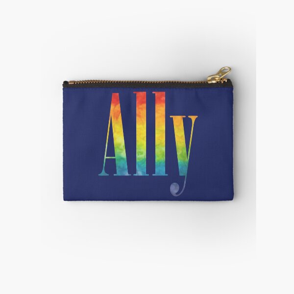 Item preview, Proud Ally Rainbow Text Design LGBT Support designed and sold by kakarikihill.