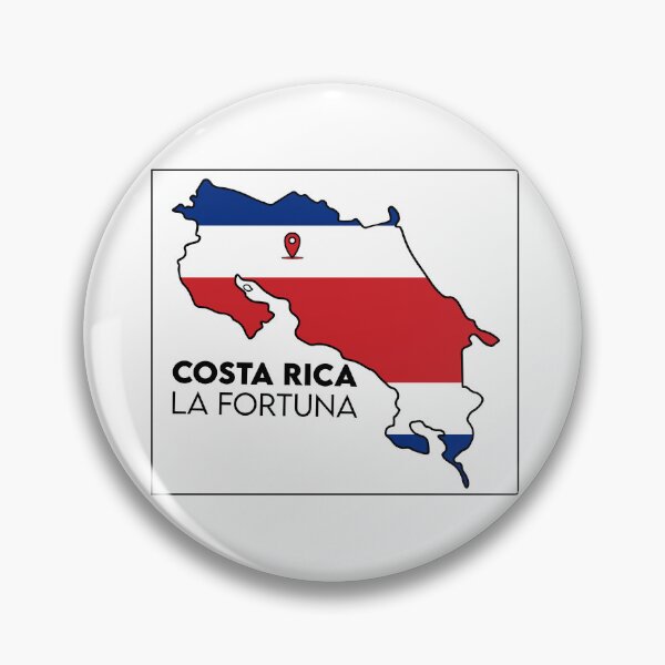 Item preview, Costa Rica the real Map La fortuna designed and sold by J.P Graphic Studio.