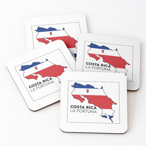 Item preview, Costa Rica the real Map La fortuna designed and sold by J.P Graphic Studio.