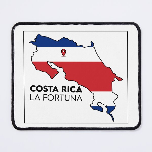 Item preview, Costa Rica the real Map La fortuna designed and sold by J.P Graphic Studio.